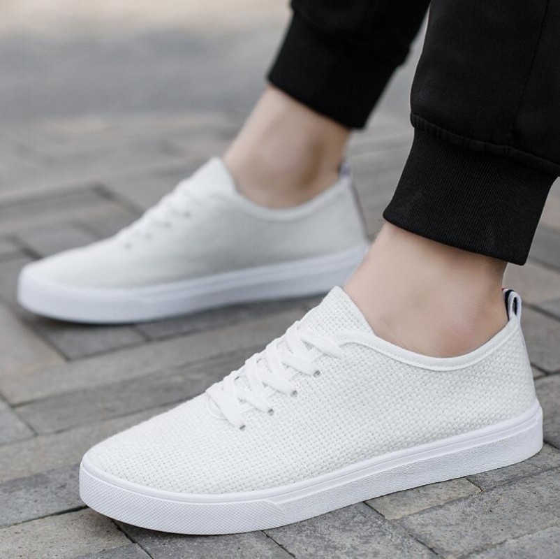 Badminton Shoes - CanvasBreathable Mesh Men Shoes Trendy Lightweight