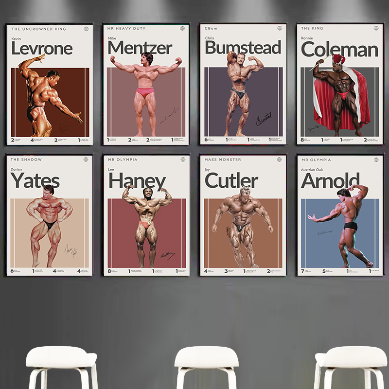 Badminton Poster - Motivation Bodybuilder Poster Bumstead Coleman Mr