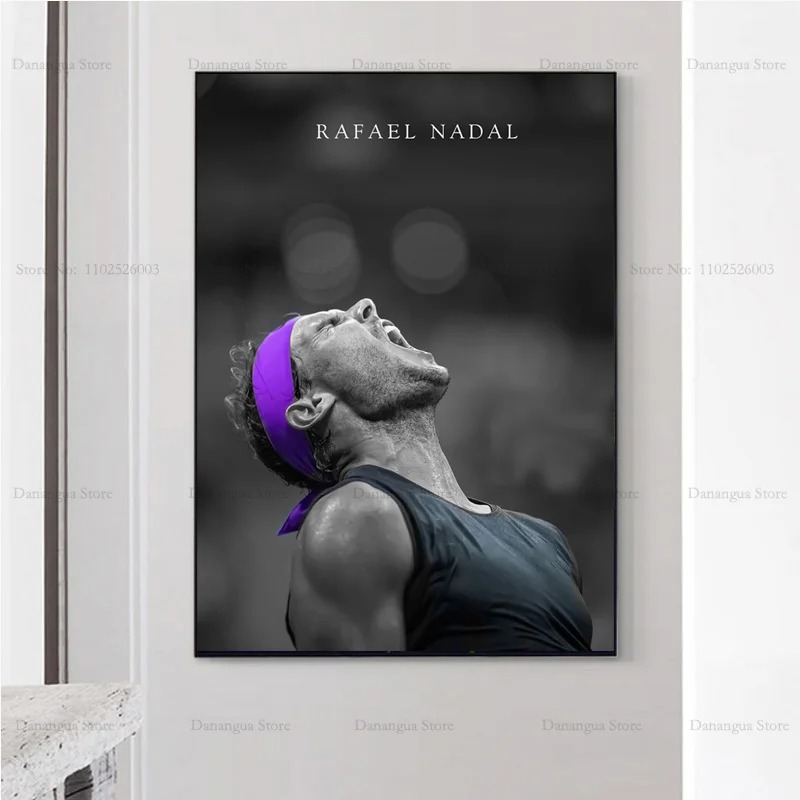 Rafaels New Quotes Nadals Tenn - Badminton Poster recension och pris