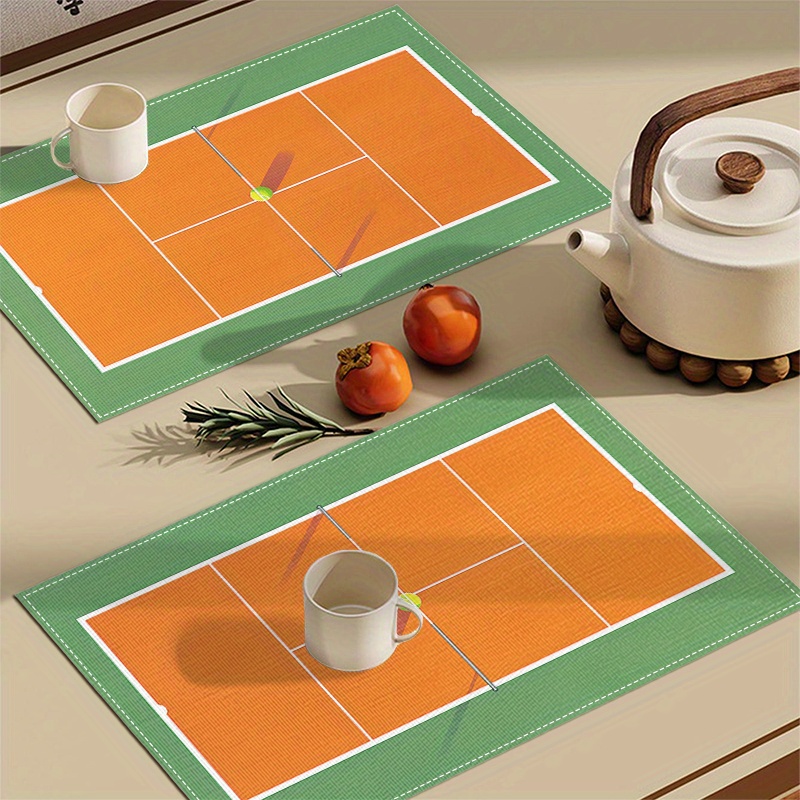 Linen Placemat Tennis Court Sp - Badminton House recension och pris