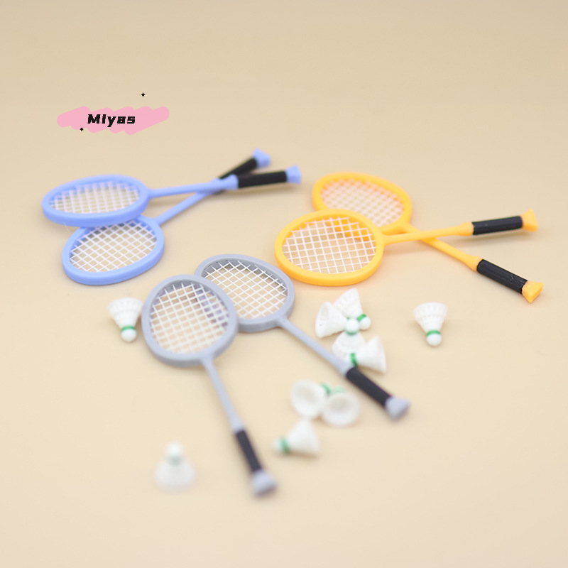 1Pair Miniature Badminton Rack - Badminton House recension och pris
