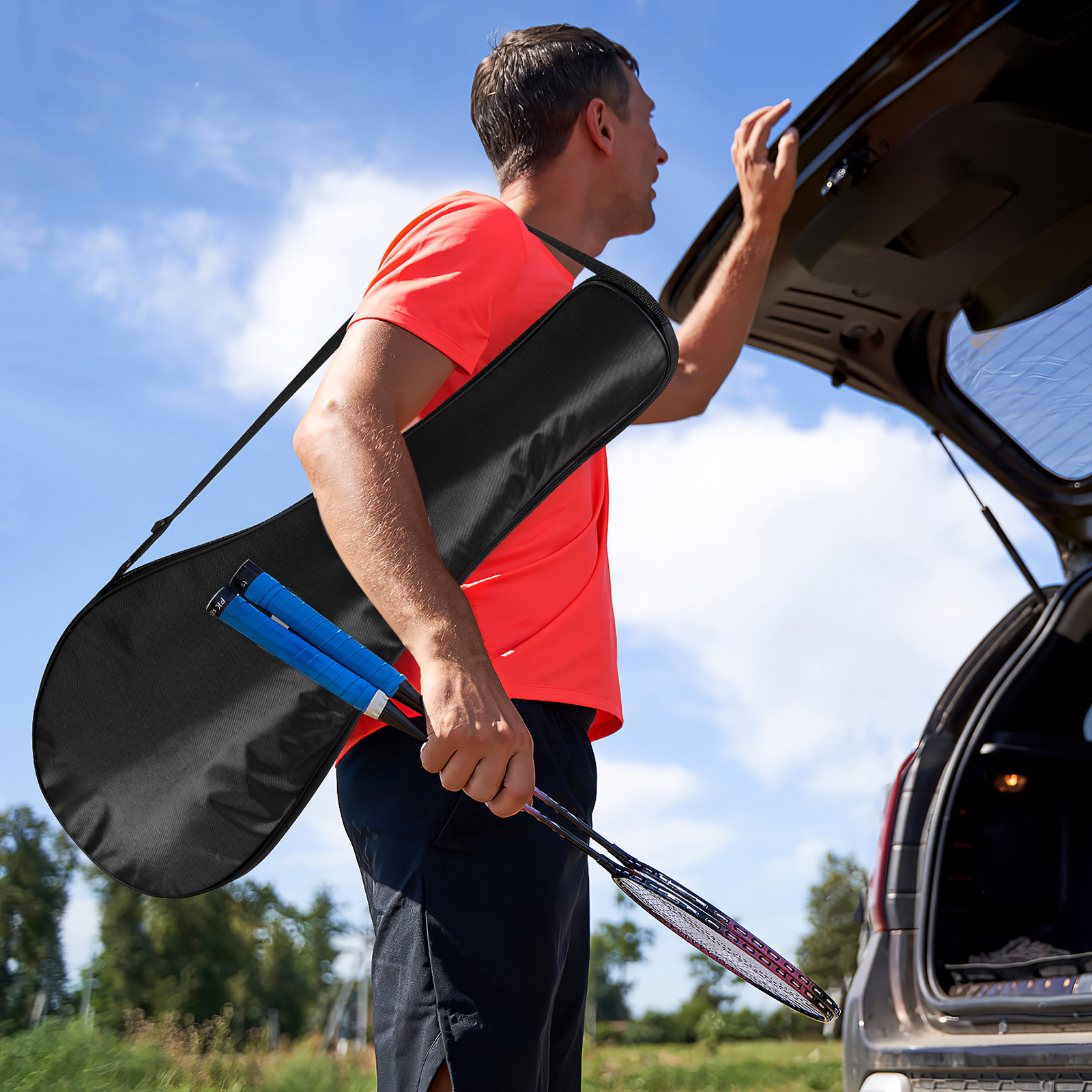 Outdoor Badminton Bag Sports R - Badminton Racket recension och pris