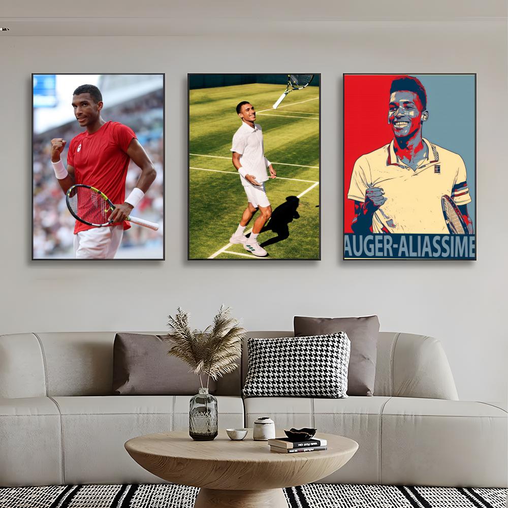 Félix Auger-Aliassime Tennis P - Badminton Poster recension och pris
