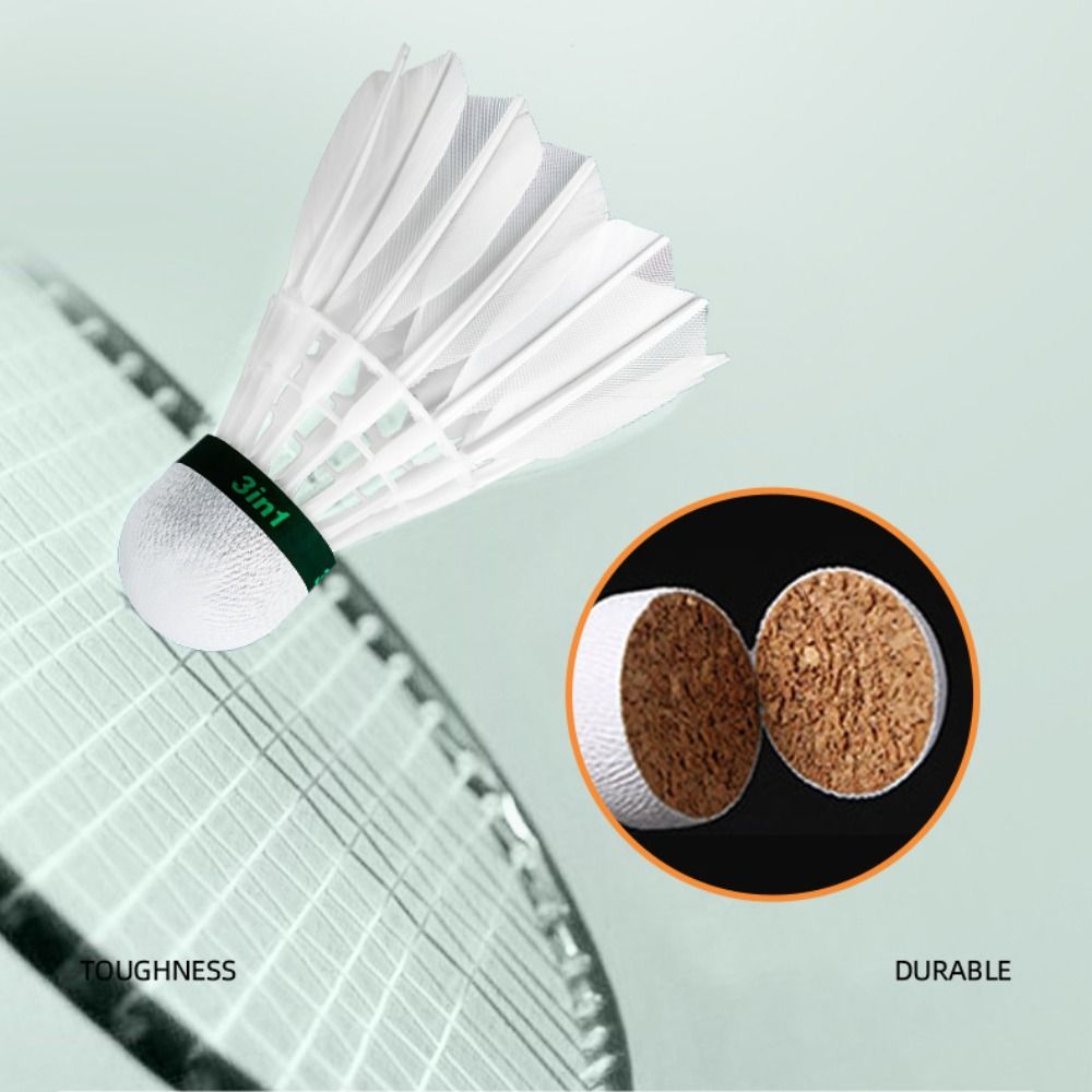 3/6/12Pcs New White Badminton  - Badminton House recension och pris