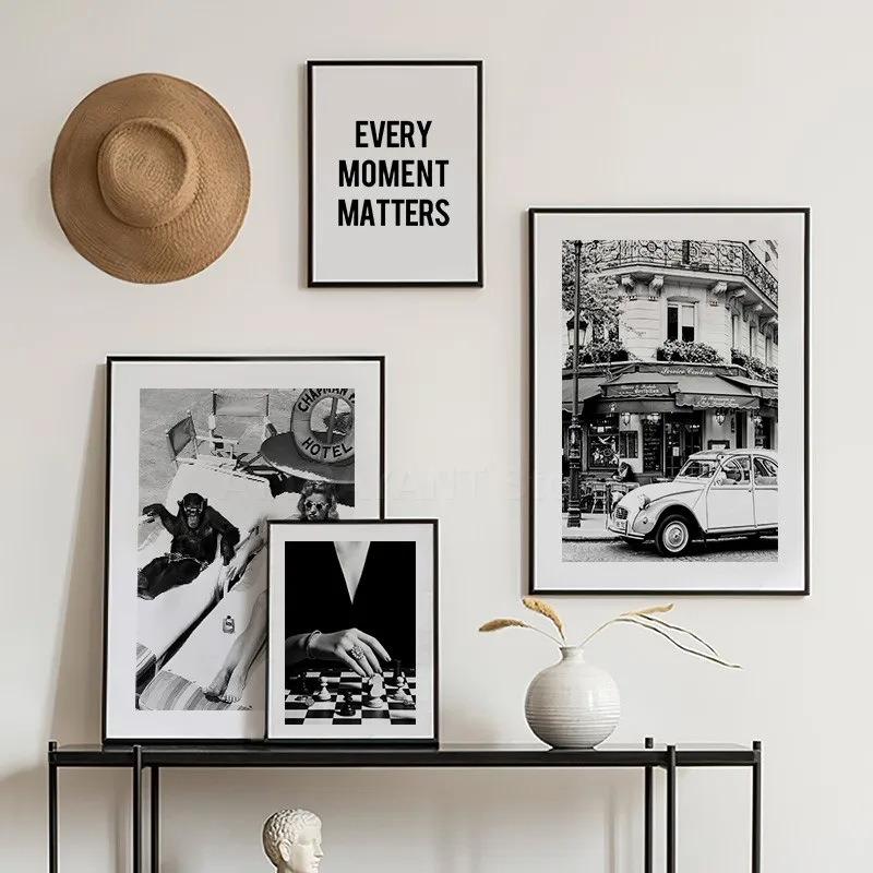Black and White Vintage Wall A - Badminton Poster recension och pris