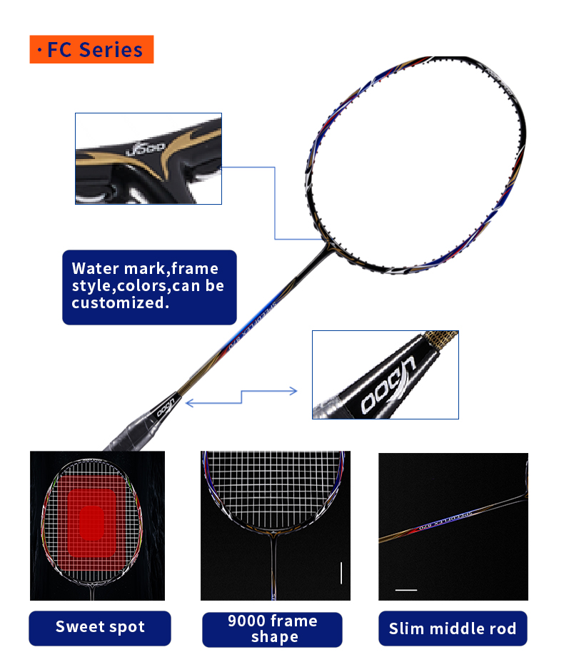 G5 grip Carbon fiber material  - Badminton Racket recension och pris