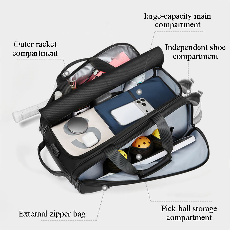 Tennis Bag, Large Capacity, Li - Badminton World recension och pris