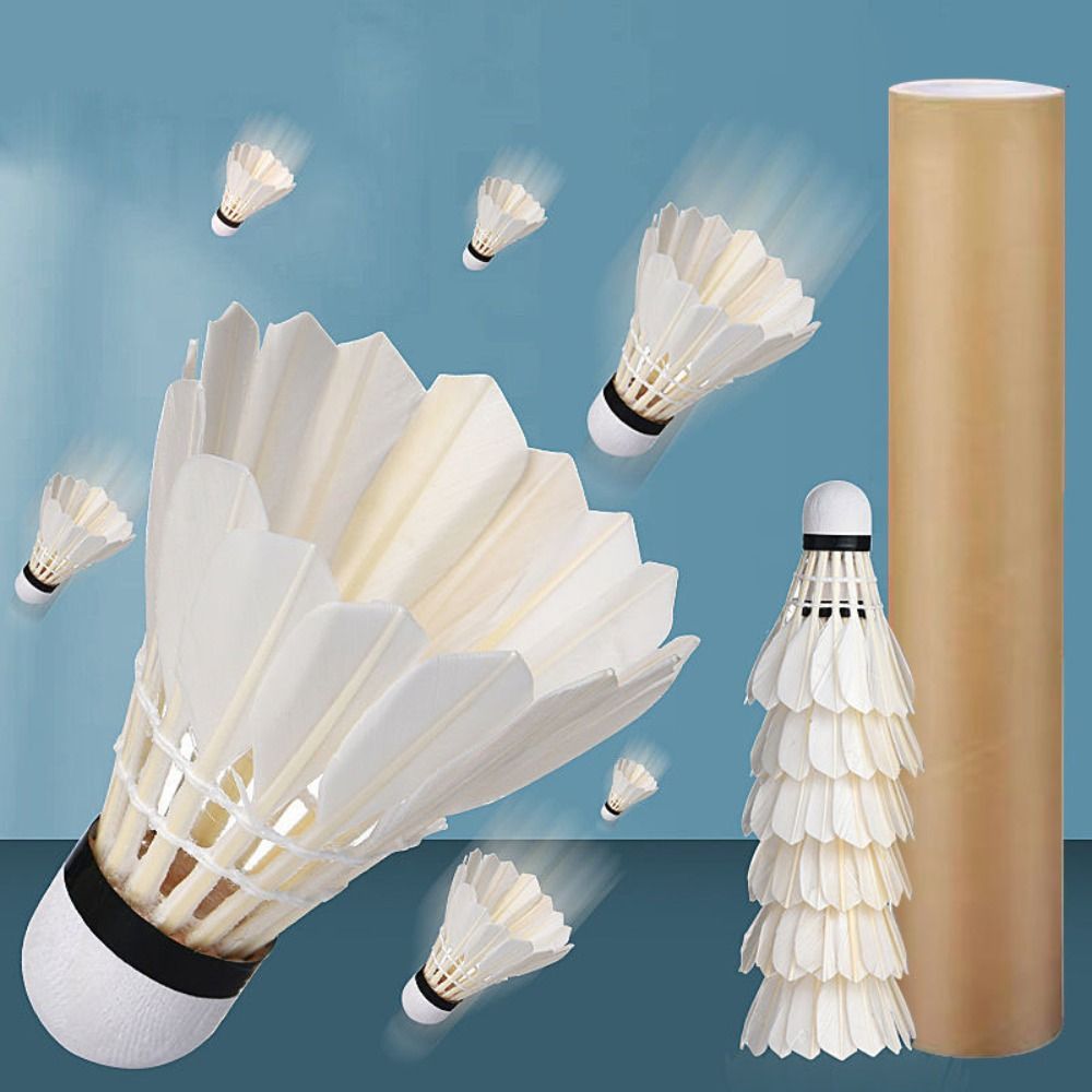 3/6/12Pcs New White Badminton  - Badminton House recension och pris