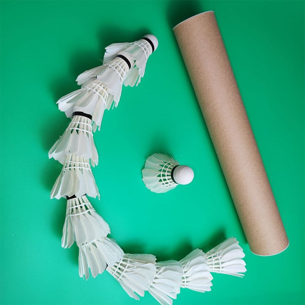3/6/12Pcs New White Badminton  - Badminton House recension och pris