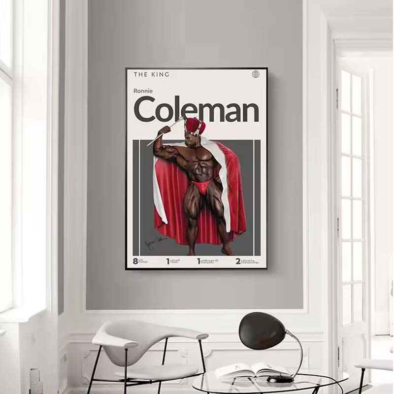 Motivation Bodybuilder Poster  - Badminton Poster recension och pris