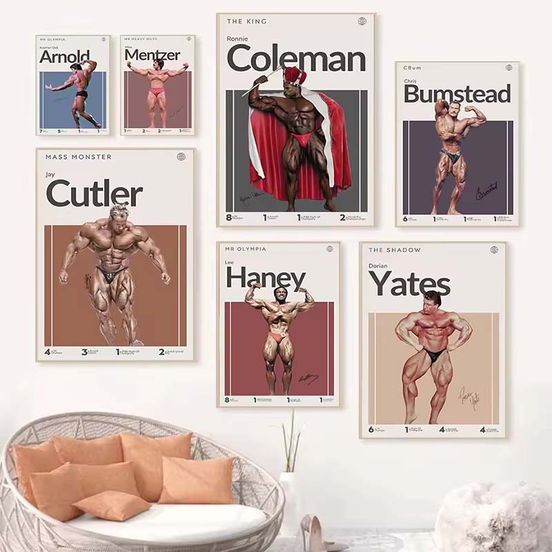 Motivation Bodybuilder Poster  - Badminton Poster recension och pris